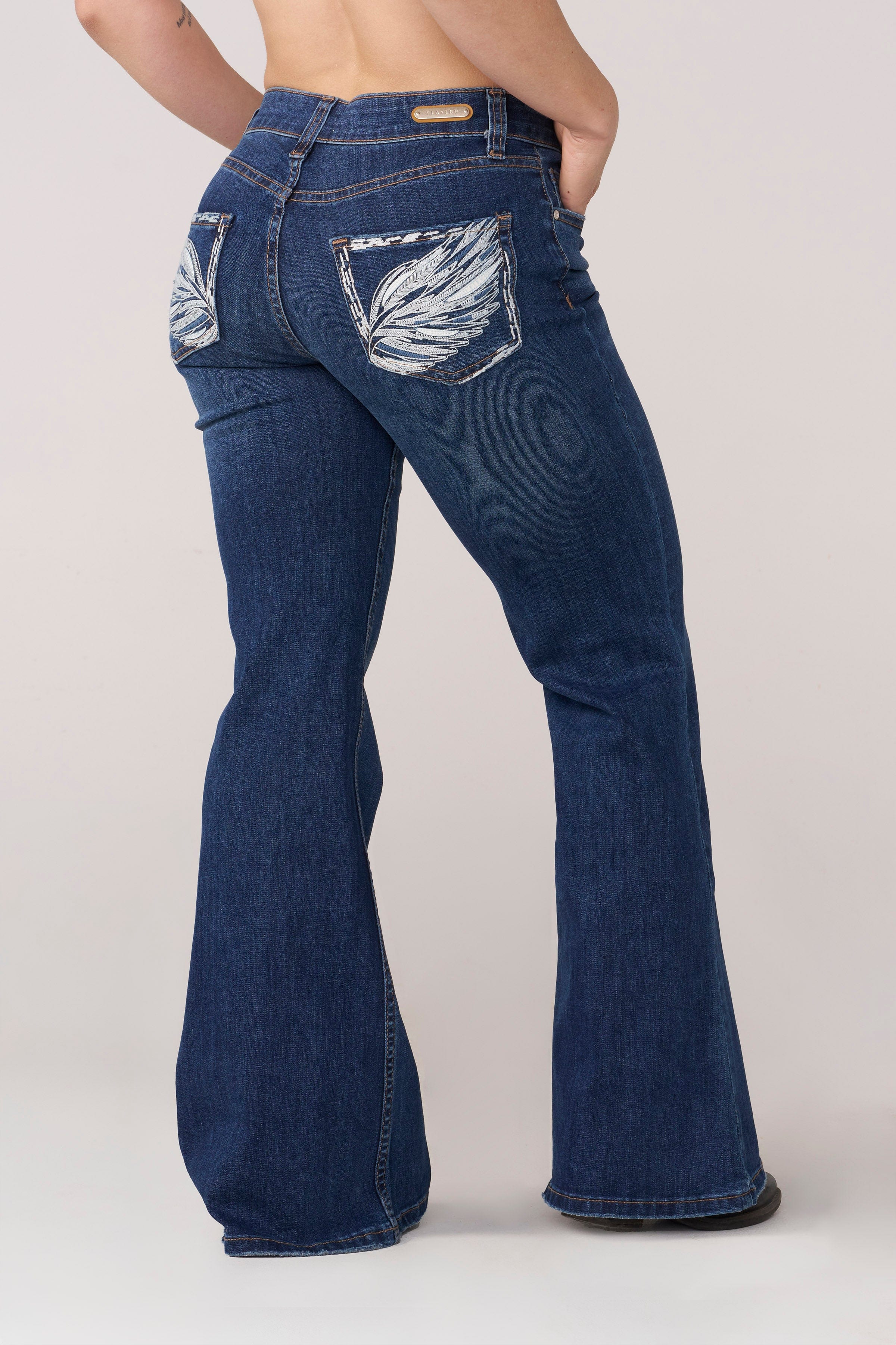 W258 Winged Flare Jeans