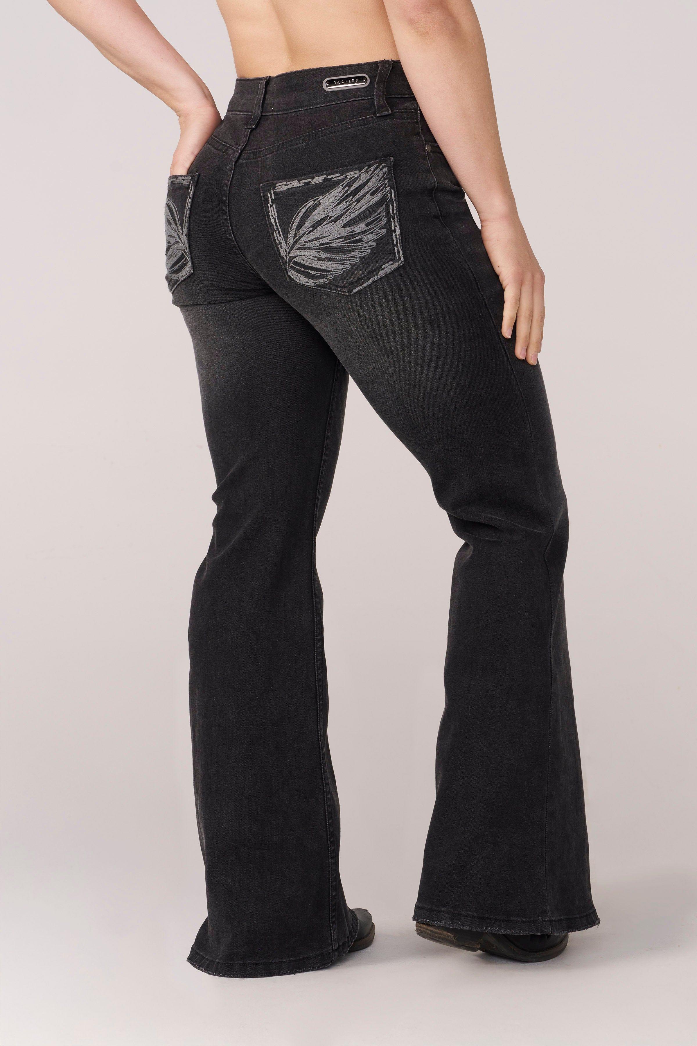 W258 Winged Flare Jeans