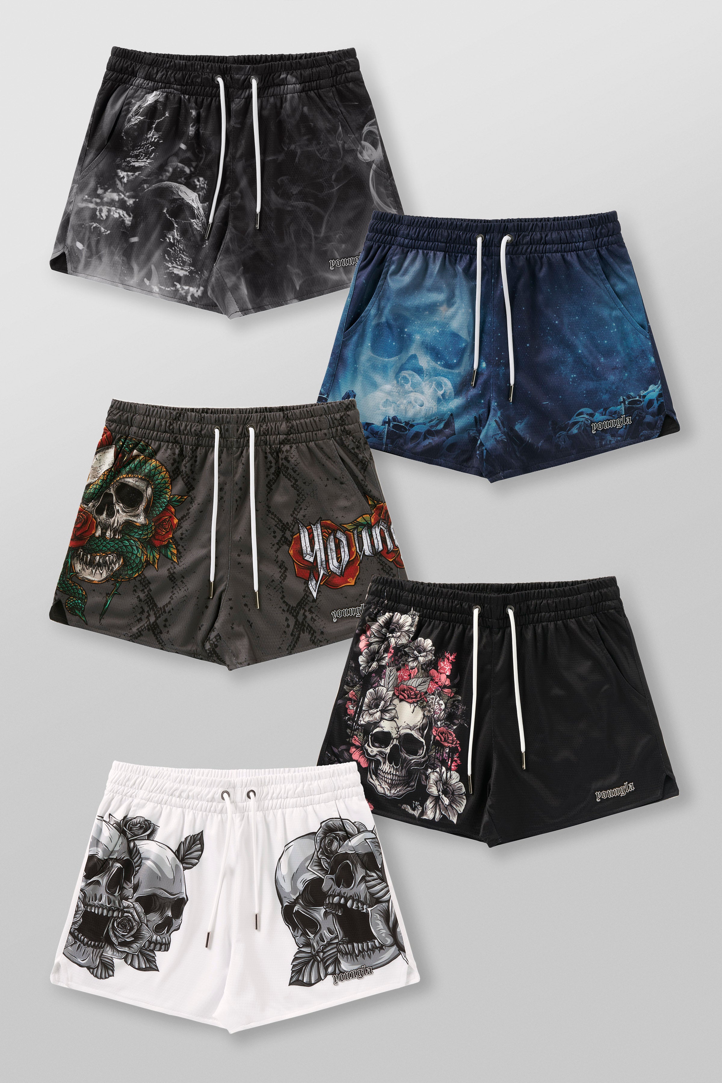 1004 - Ghost Short Shorts New Colors