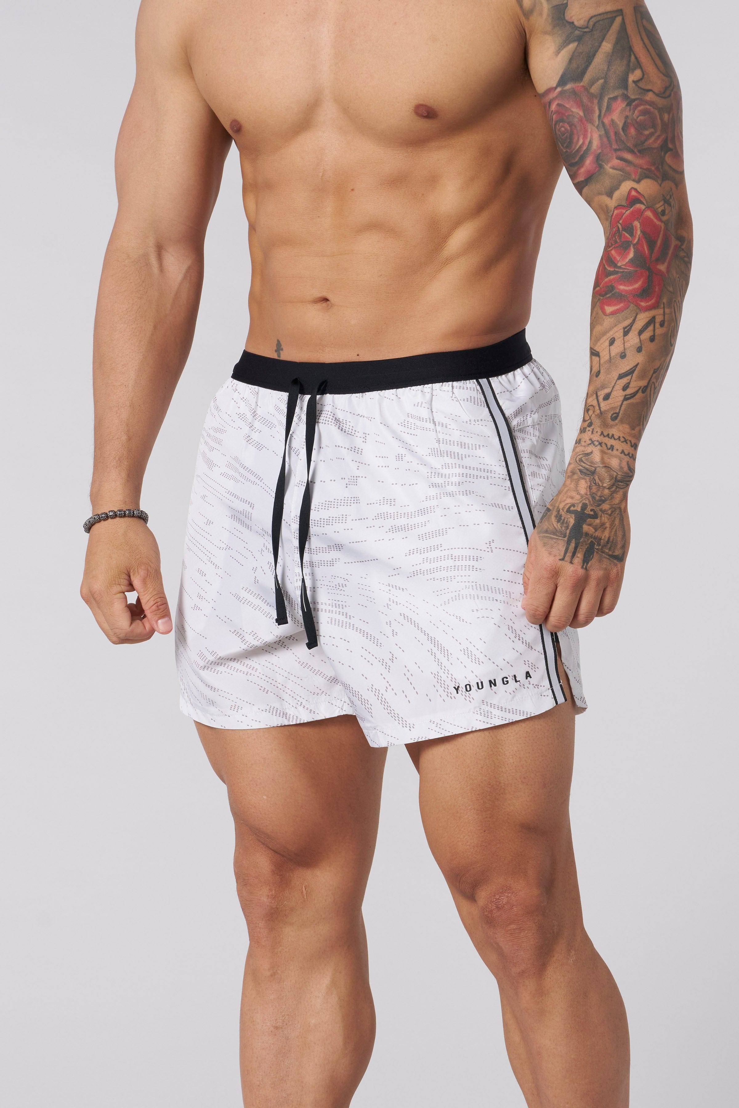 Off white running shorts best sale