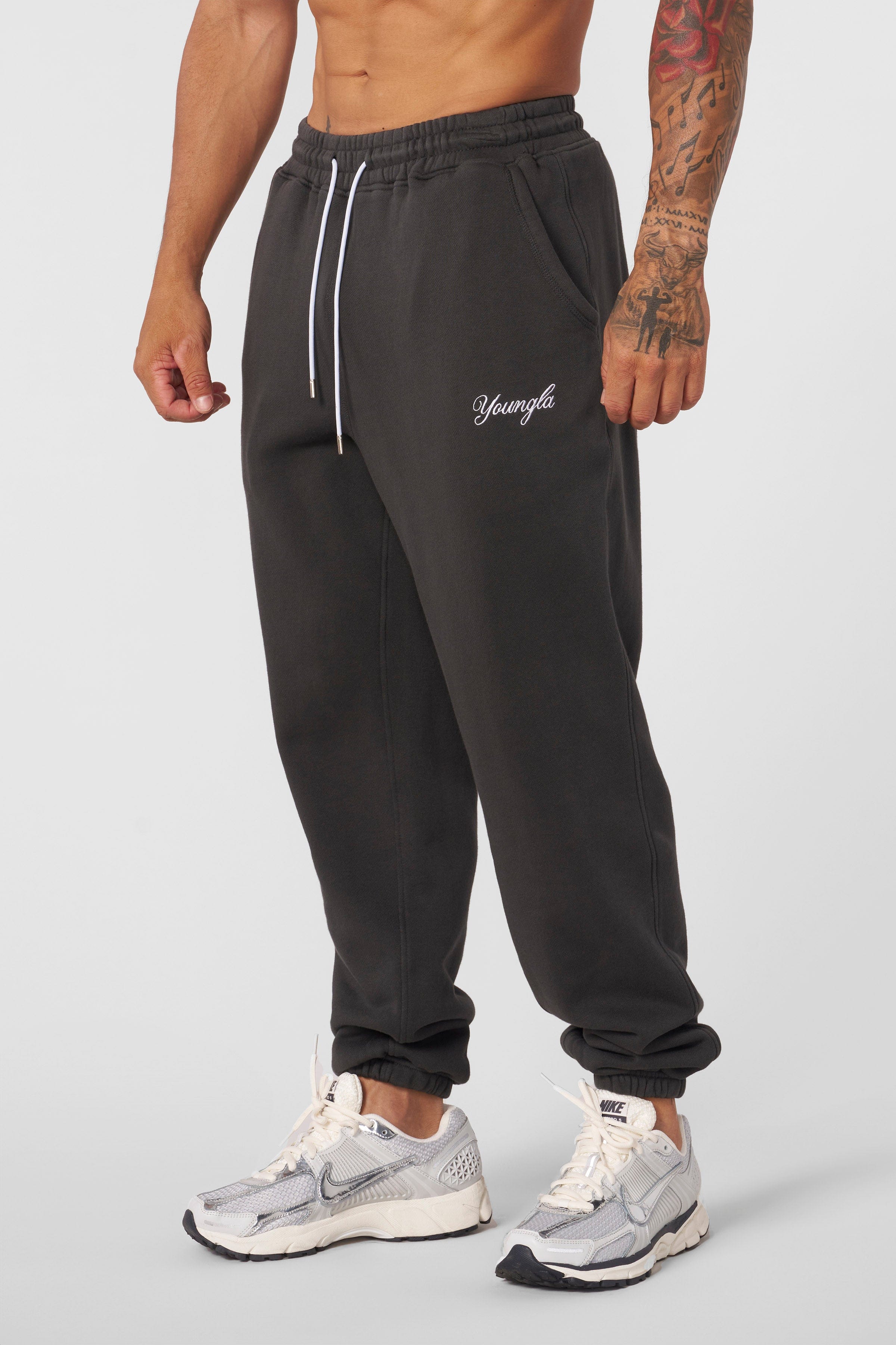 YOUNGLA cheapest 211 FOR HIM JOGGERS white