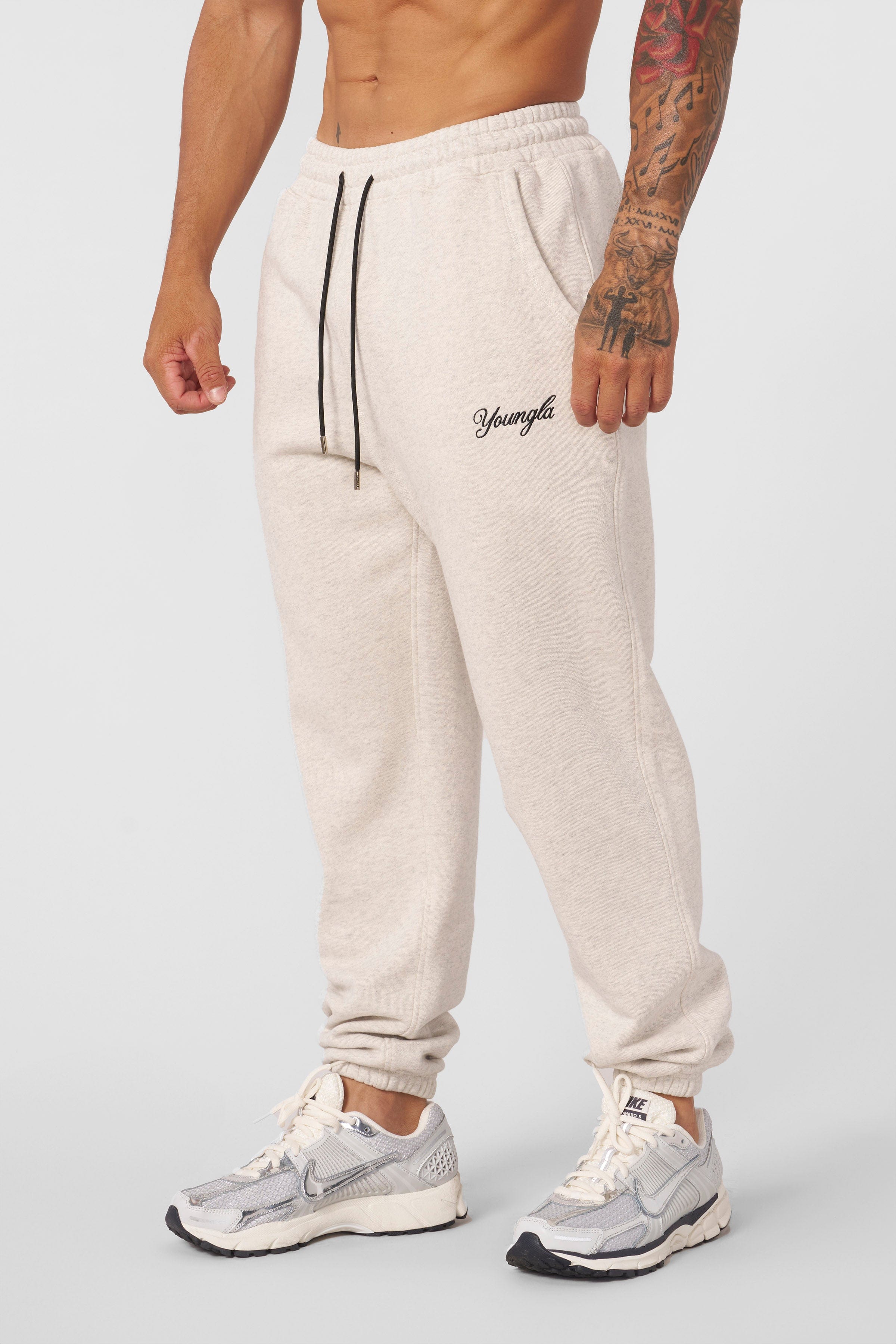 YOUNGLA FOR HIM factory joggers royal blue