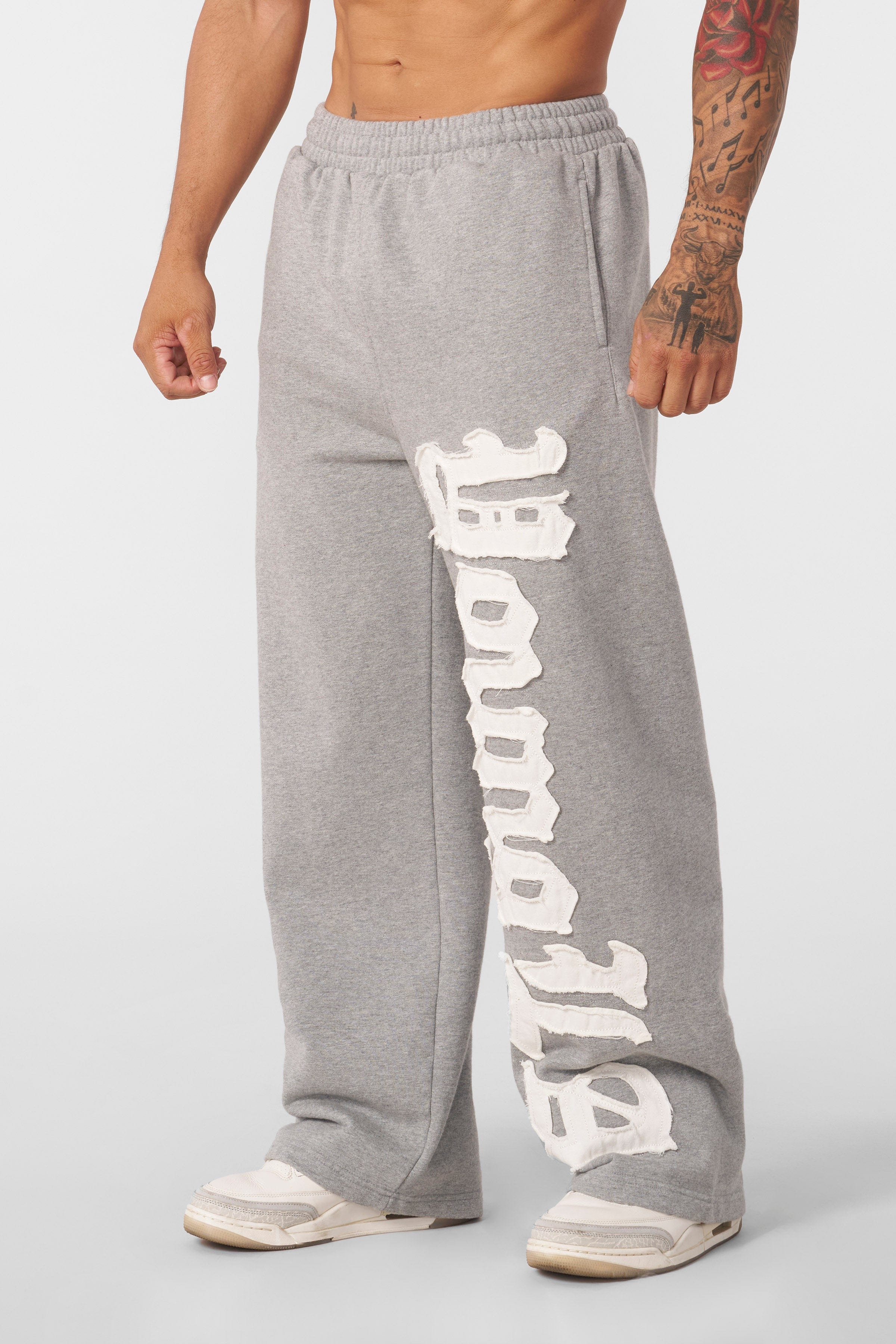 Big grey fashion sweatpants