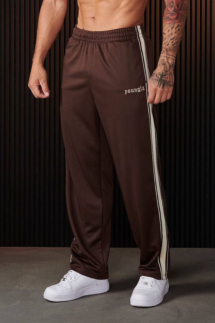 YOUNGLA 203 ZEN JOGGERS brown offers wash