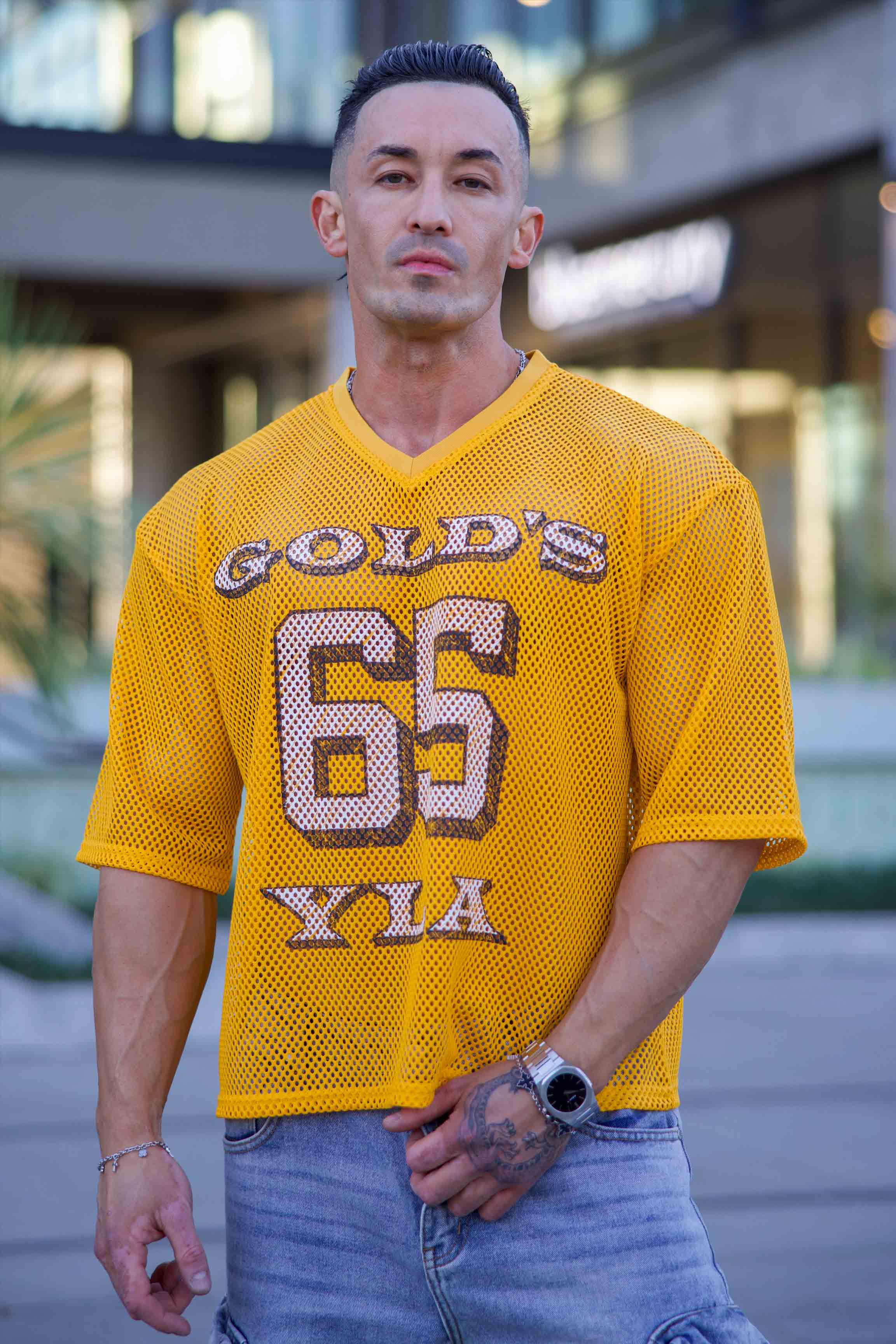 4078 - Golds Gym Jersey