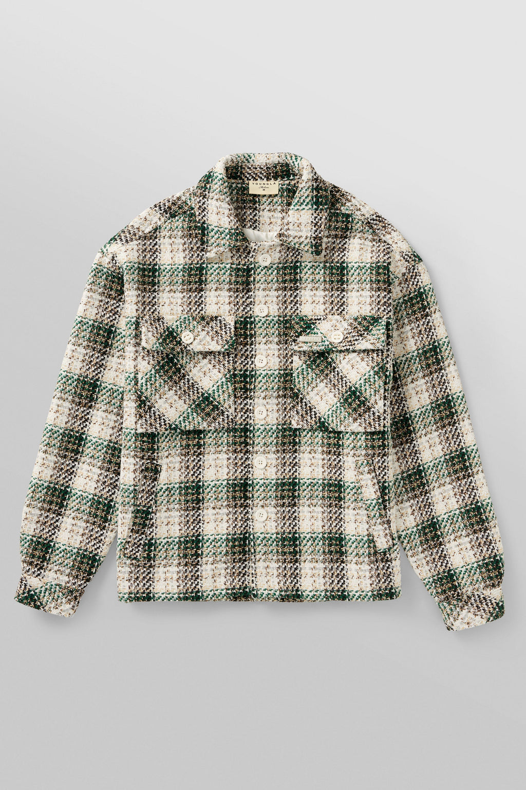 519 - Woven Flannel Jackets – YoungLA