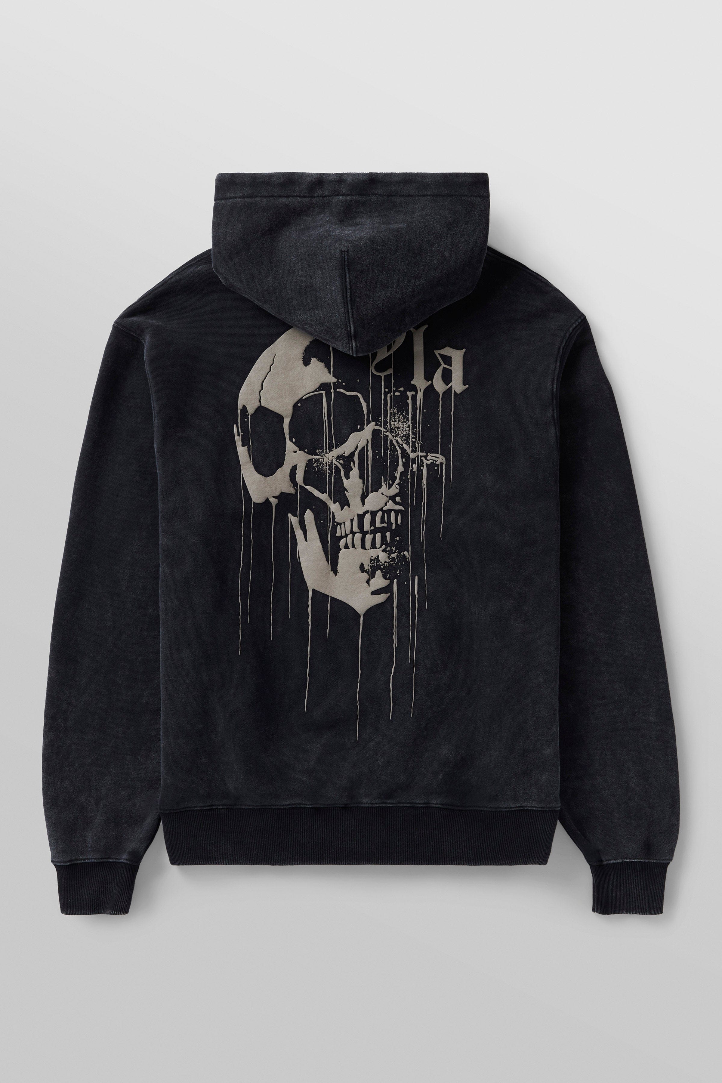 551 - Drippy Skull Hoodie