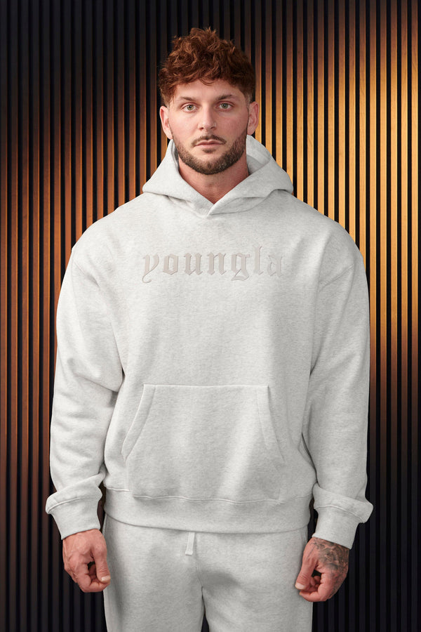 Youngla Men Oversized Pullover Hoodie Printed Jacket Sports
