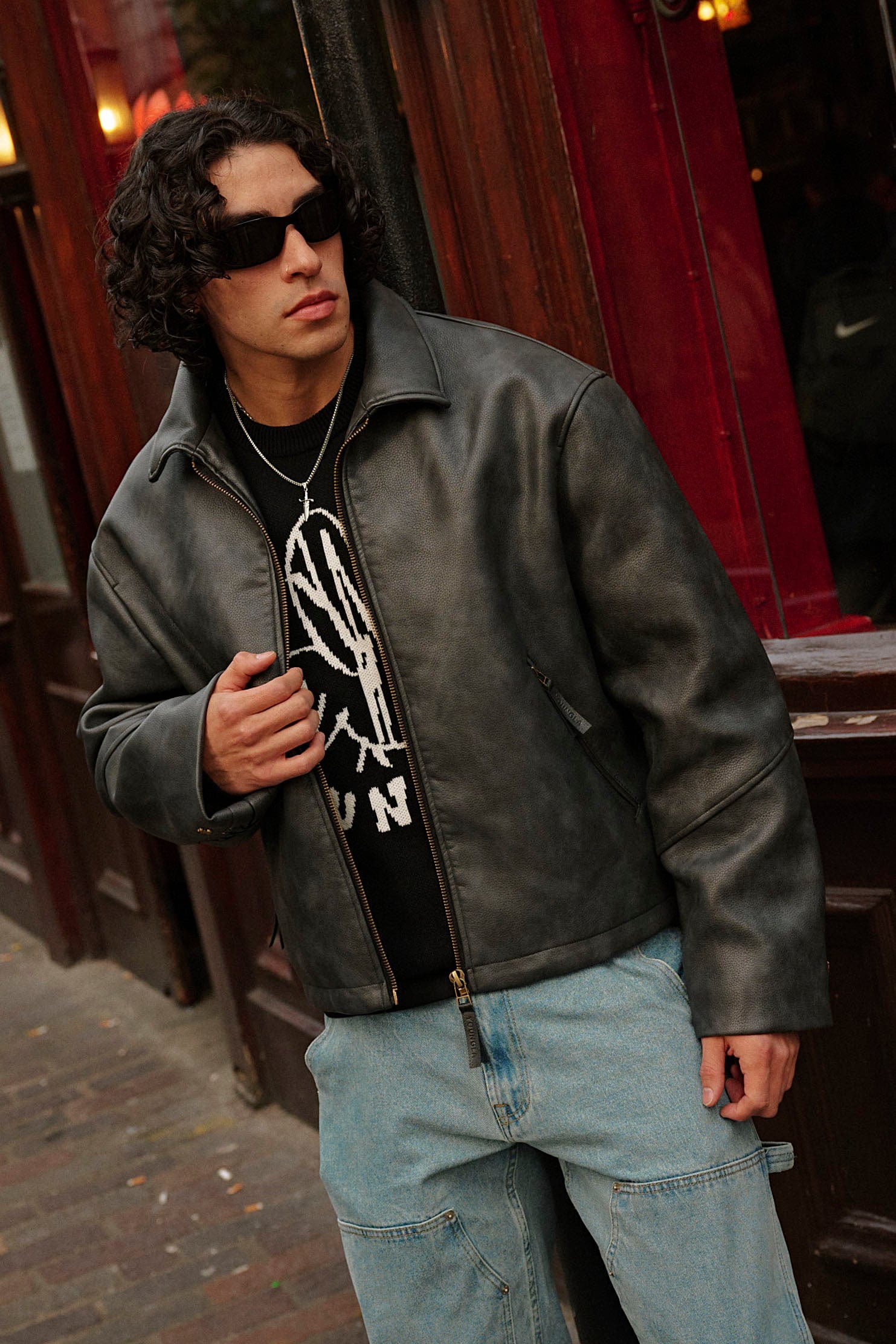 5006 - Modern Leather Jacket