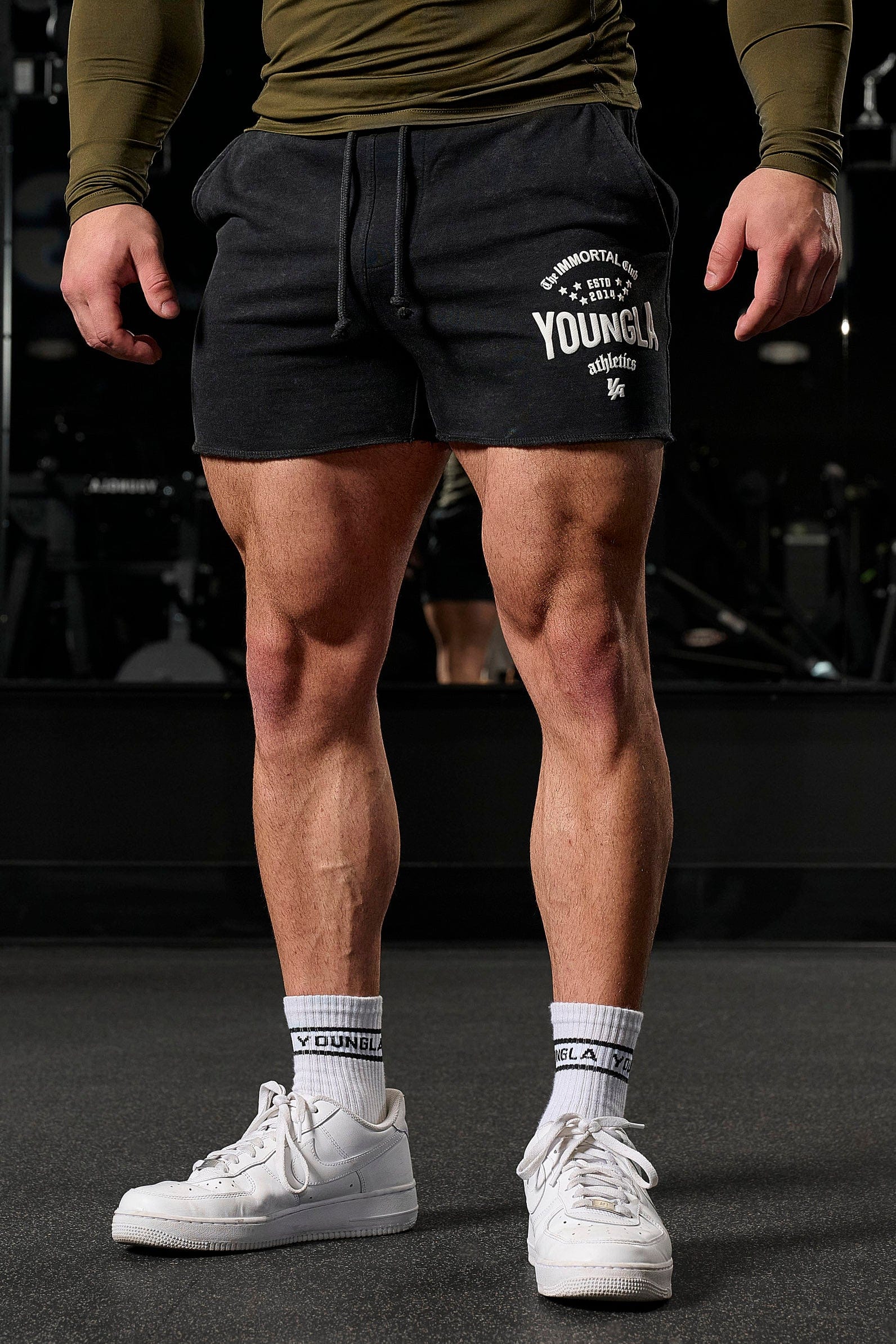 Youngla gym shorts outlet