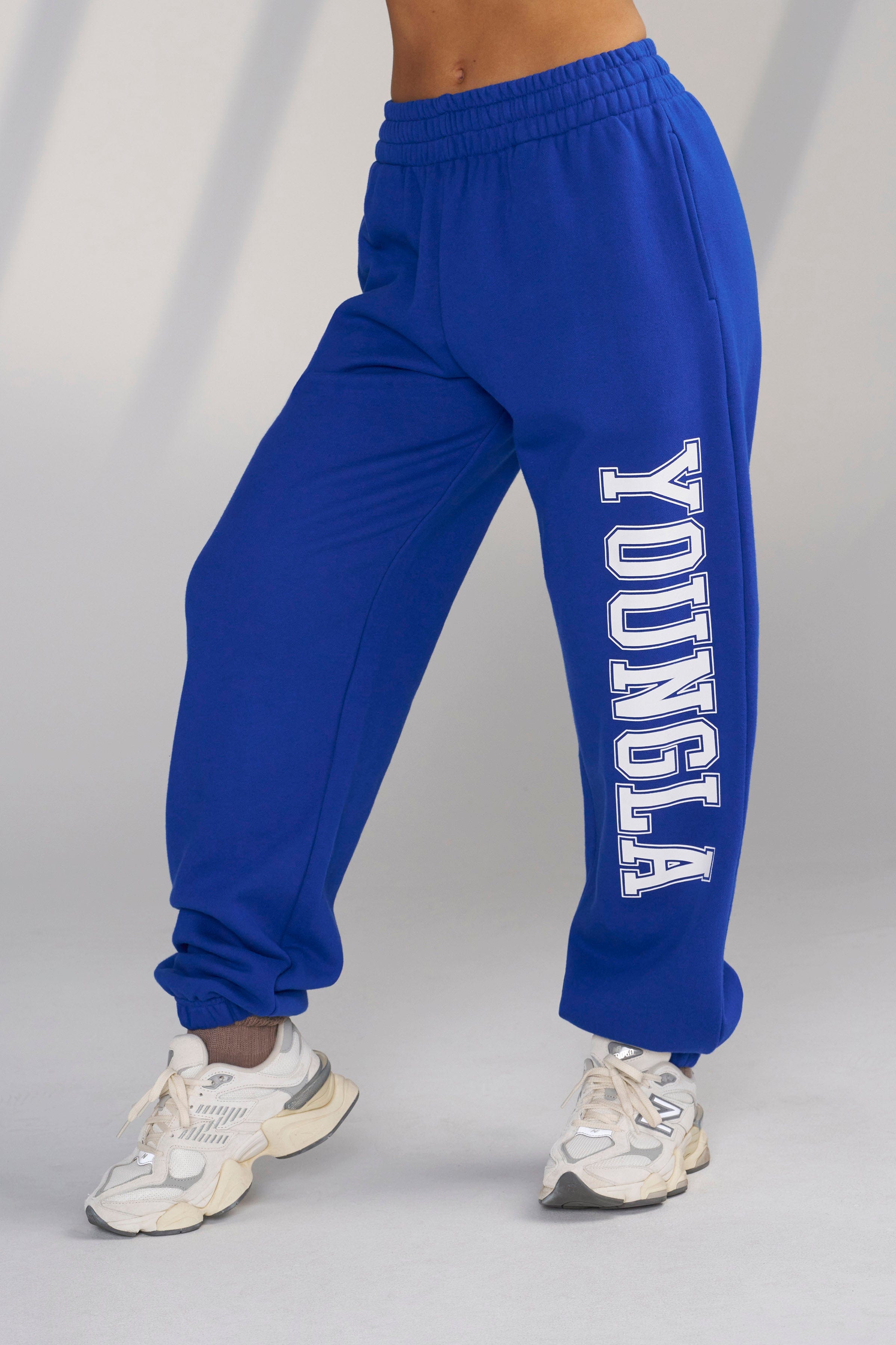 YOUNGLA FOR HIM factory joggers royal blue