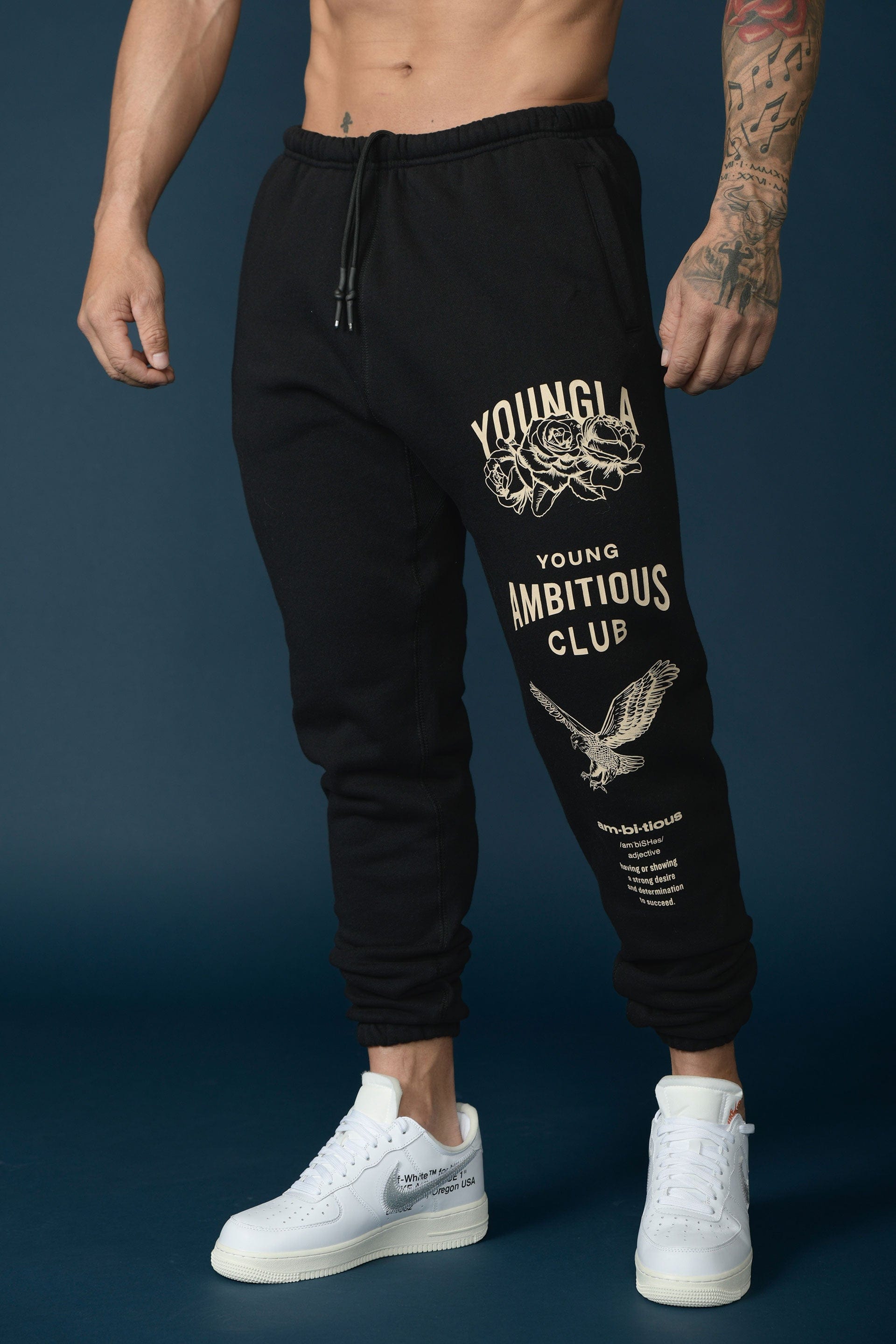 YoungLA Immortal Joggers size L - discount Grey Washed