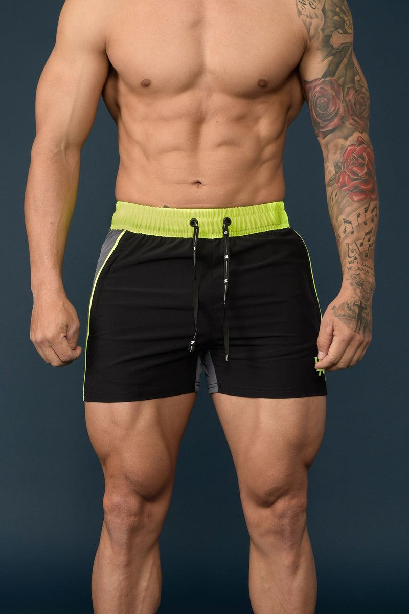 Youngla Mens Gym Shorts. Ideal cotton short shorts for all