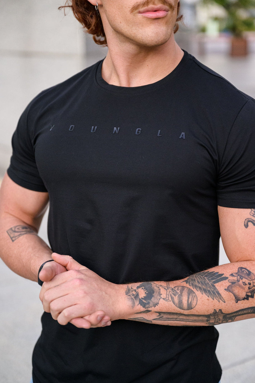 Mini LA City Tee - Black