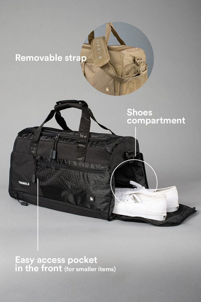  Kuston Sports Gym Bag with Shoes Compartment Travel Duffel Bag  for Men and Women : Clothing, Shoes & Jewelry